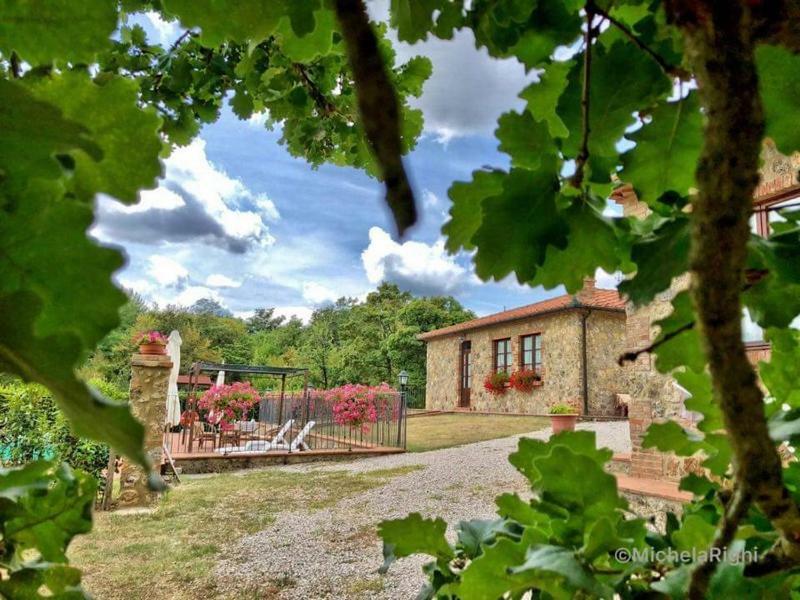 Agriturismo La Quercia Boccheggiano Buitenkant foto